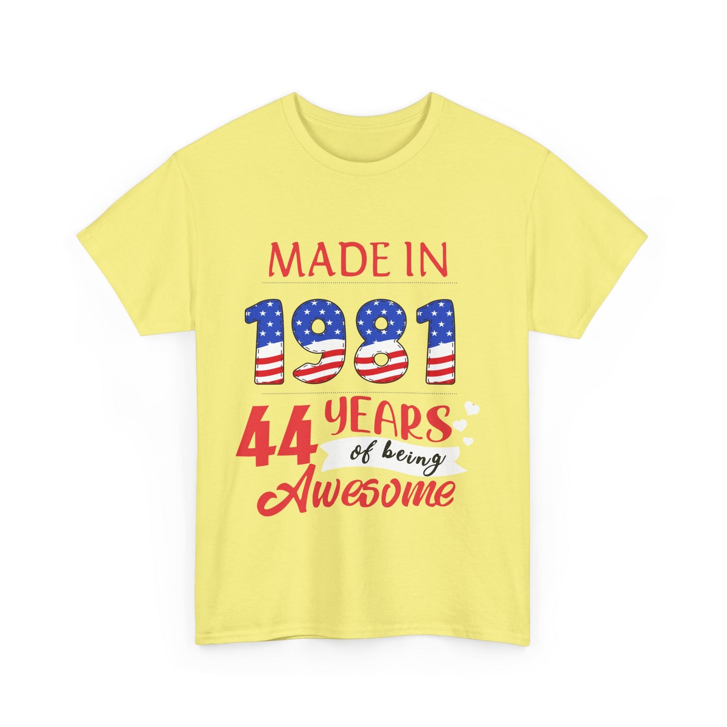 1981 41 Awesome USA