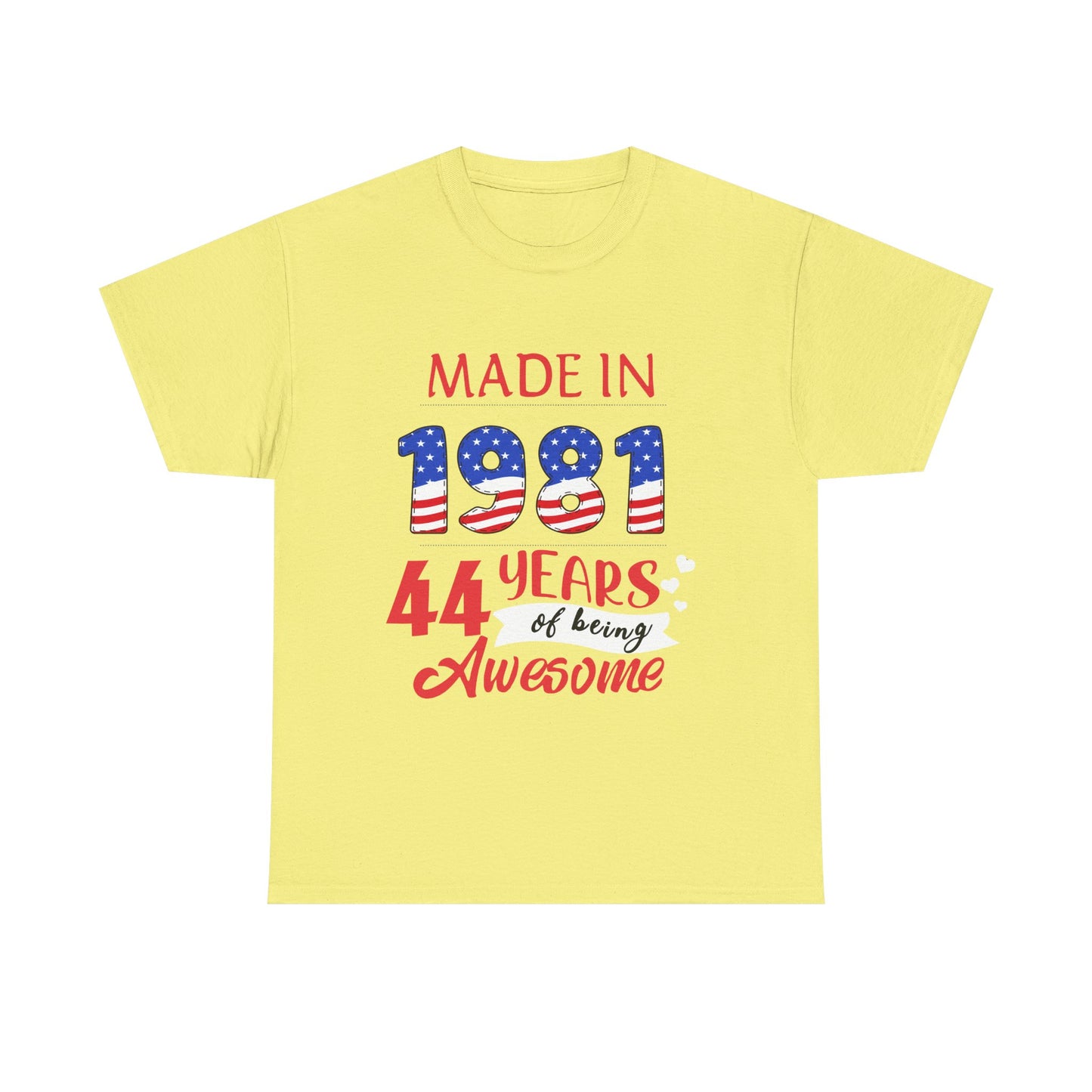 1981 41 Awesome USA