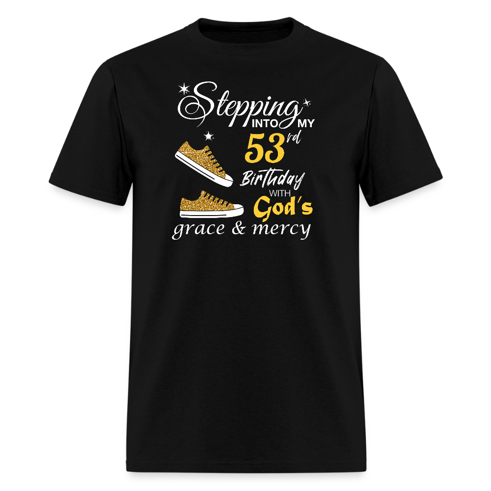 Stepping 50 With God's grace - black