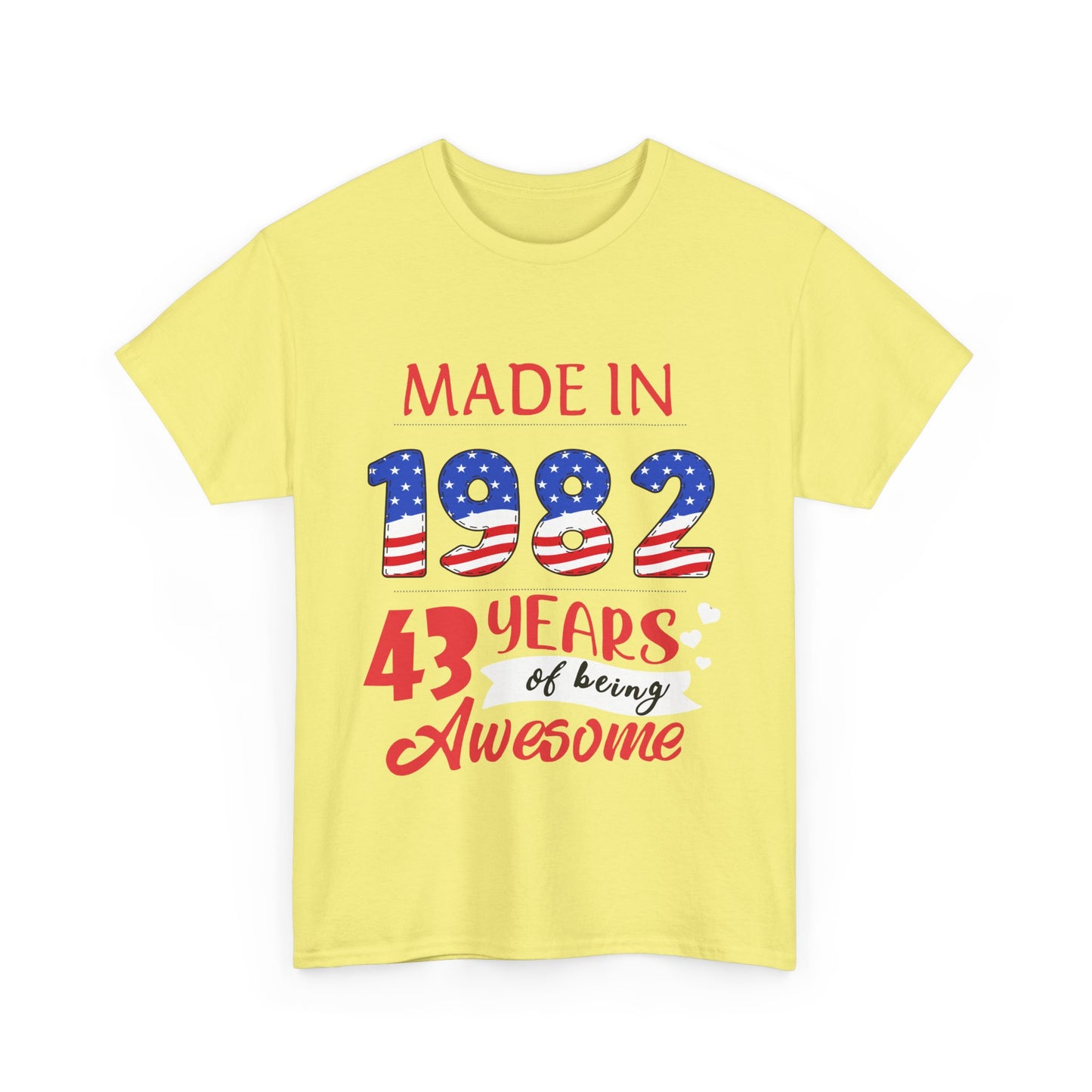 1982 43 Awesome USA