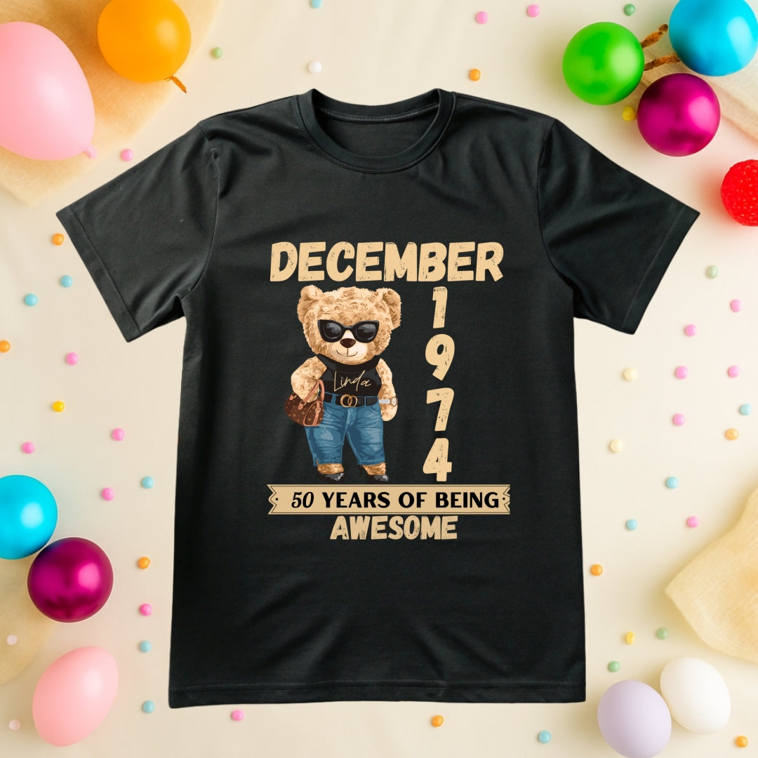 Milestone Cute Birthday Teddy Bear Shirt