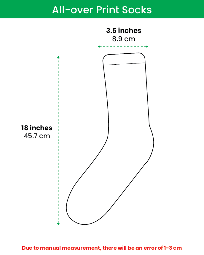 Custom Your Own Birthday Socks With Over +50 Combinations