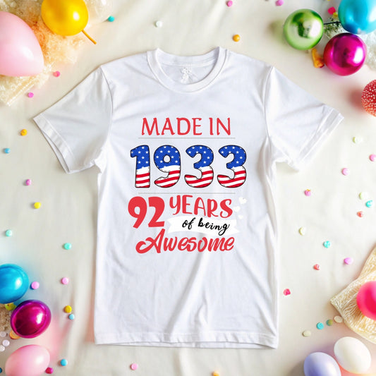 1933 92 Awesome USA