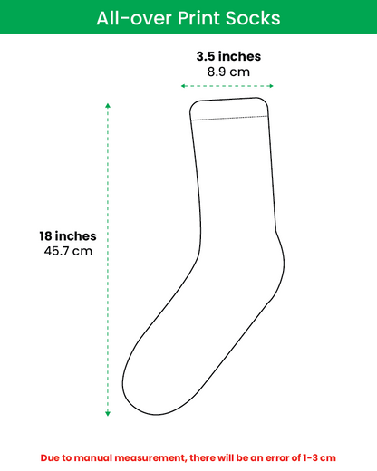 Custom Your Own Birthday Socks With Over +50 Combinations
