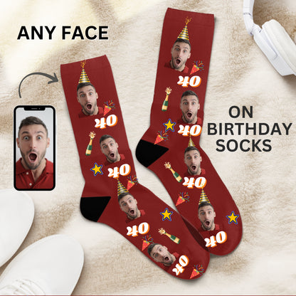 Custom Your Own Birthday Socks With Over +50 Combinations